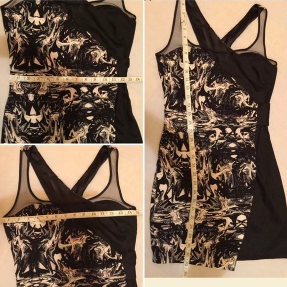 Factory by Erik Hart Asymmetrical Abstract Dress - Picture 9 of 10